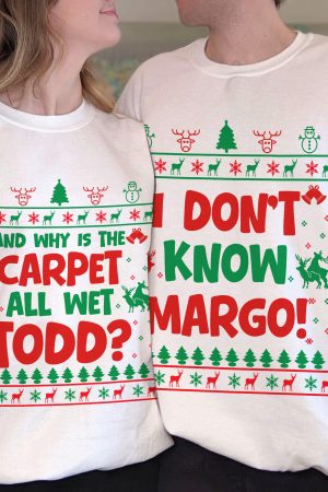 Christmas Vacation Couple Funny - Personalized Matching Sweatshirt