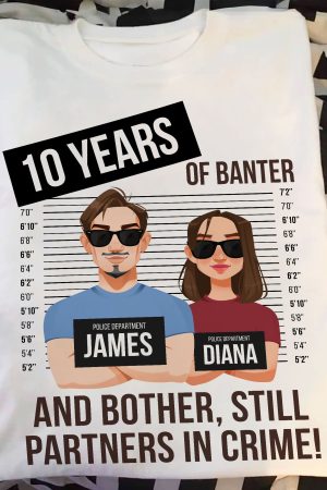 Travel Partners For Life - Personalized Couple Matching Shirts